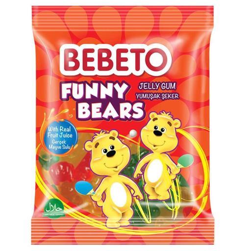 پاستیل ببتو خرسی 80 گرم bebeto breas